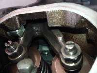 ..wie man sieht liegt der Kipphebel knapp an der Dekowelle an...