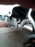 ...hier nochmal der Blick ins innere des Geschehens: das muss schon ordentlich gekracht haben...