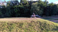 ...weil mein Sohnemann auch Motorrad fährt und sich beim Crossen austoben kann.