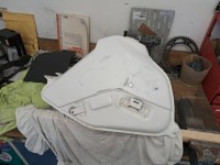 Erster Schleifdurchgang